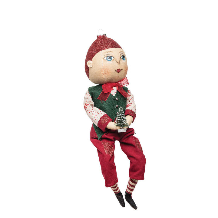 Oakley Ornament Head Gathered Traditions Art Doll by Joe Spencer