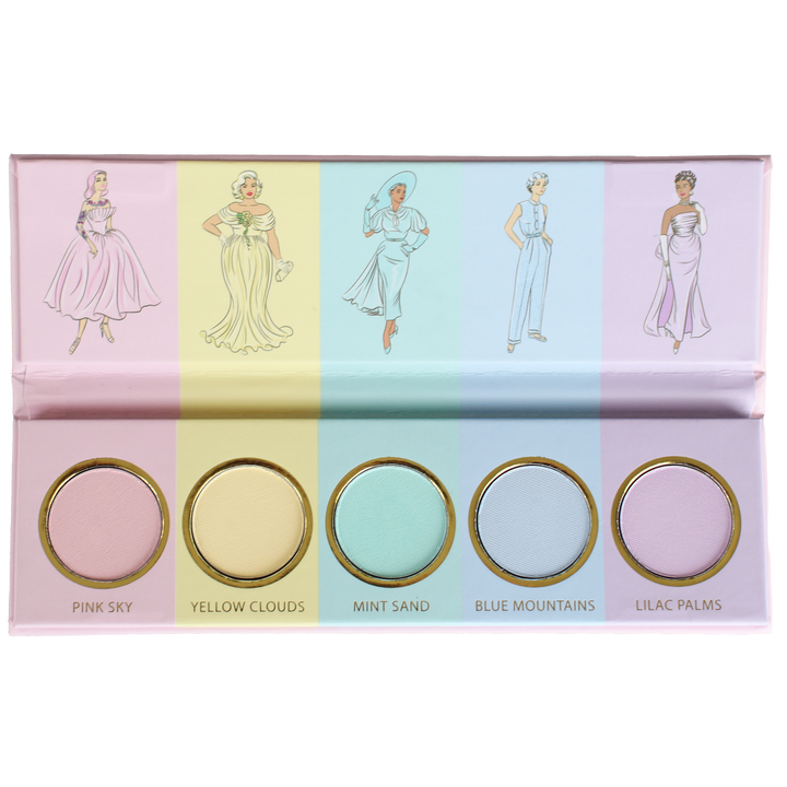 'Mid-Century Pastel Dream' - Eyeshadow Palette