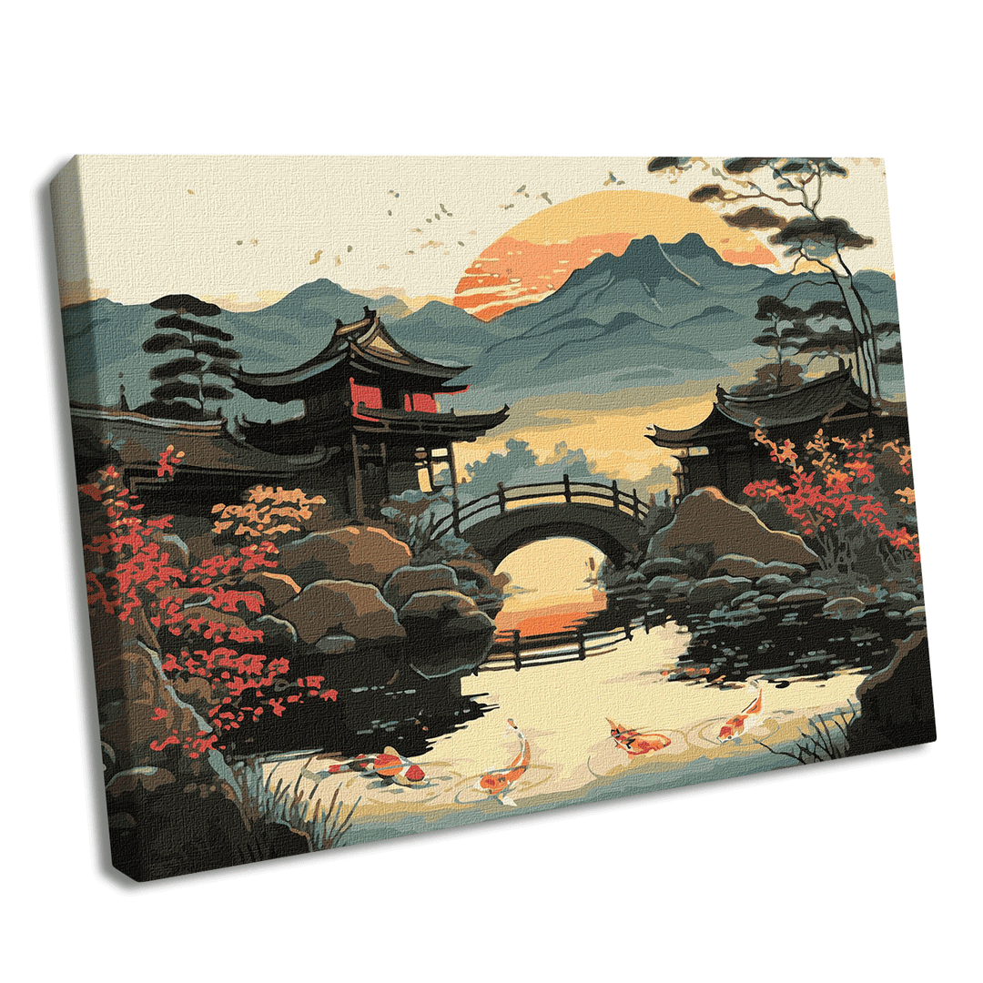 Painting by Numbers kit Beautiful East KHO2890