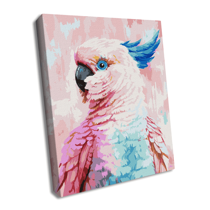 Painting by Numbers kit Bright cockatoo KHO4398