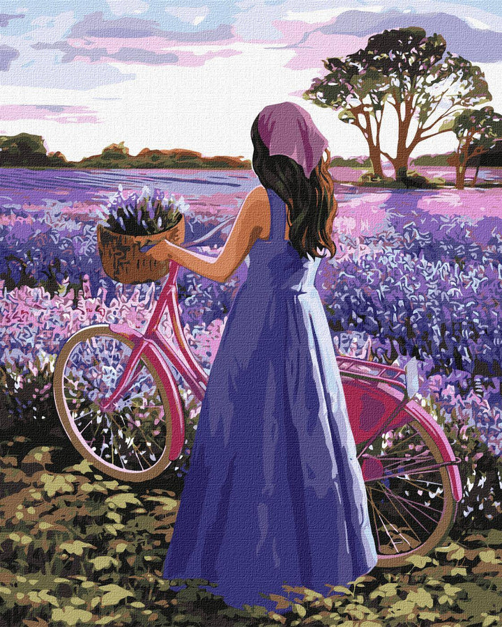Painting by Numbers kit Lavender inspiration KHO2608