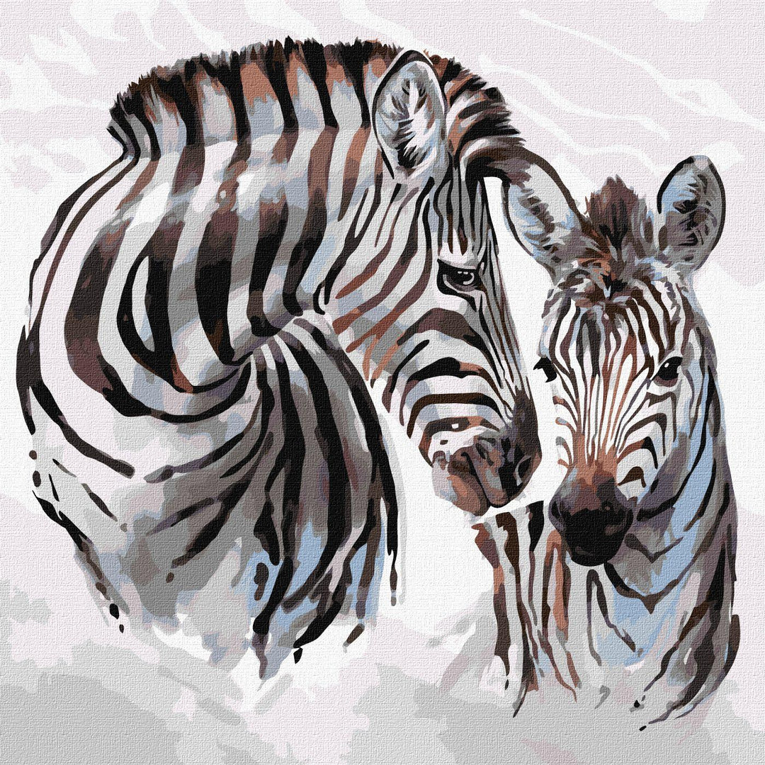 Painting by Numbers kit Striped life KHO4366