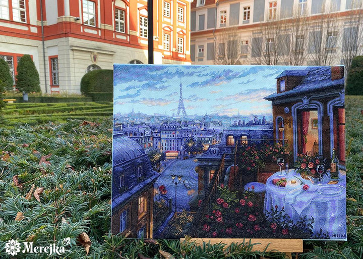 Paris Evening Deja Vu K-188 Counted Cross-Stitch Kit