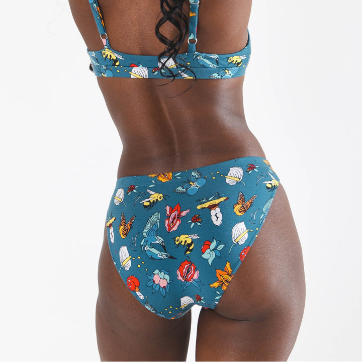 The Pollination Station | Birds and Bees Modal Bikini Underwear