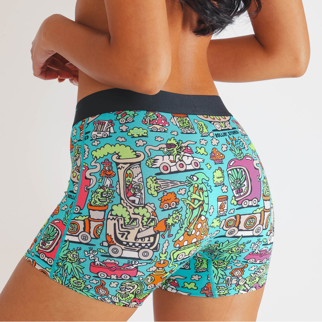 The Rolling Stoned | Shinesty x Killer Acid Women’s Boxers