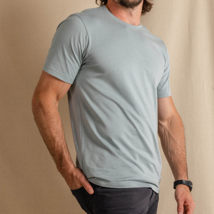 The Morning Haze | Light Slate Blue Everyman™ T Shirt