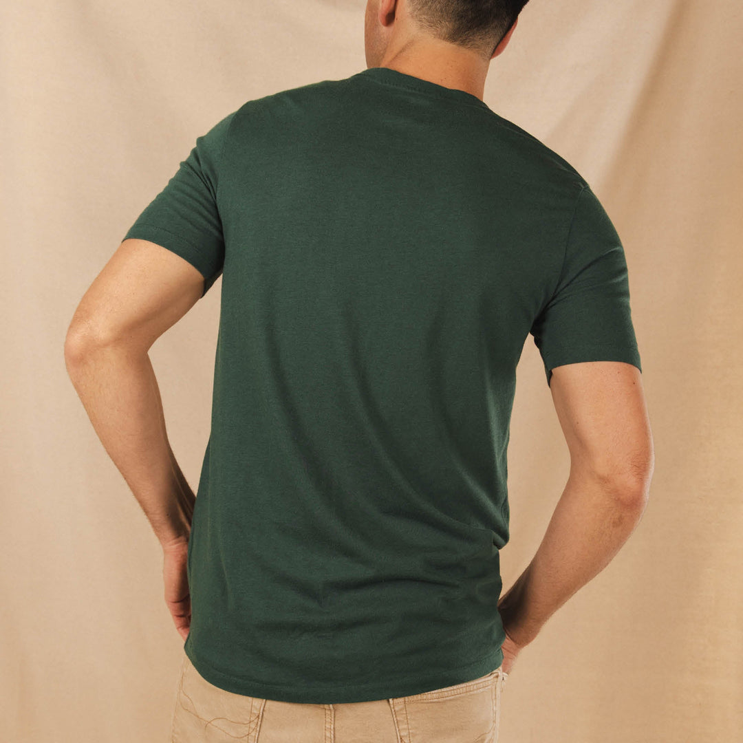 The Bistro | Forest Green Everyman™ Pocket T Shirt