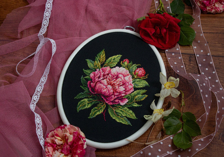 Peter Brand Peony BC204l Counted Cross-Stitch Kit