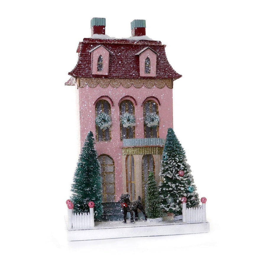 Pink Chateau Cardboard Cottage by Cody Foster image