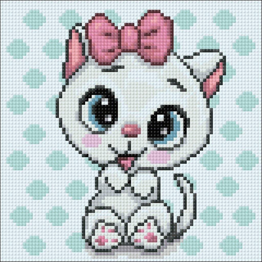Pink Nose CS2474 7.9 x 7.9 inches Crafting Spark Diamond Painting Kit