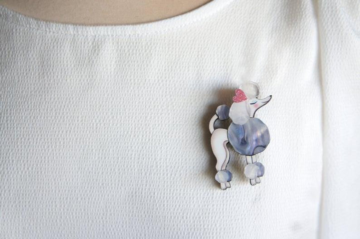 Poodle Brooch by Laliblue - Quirks!