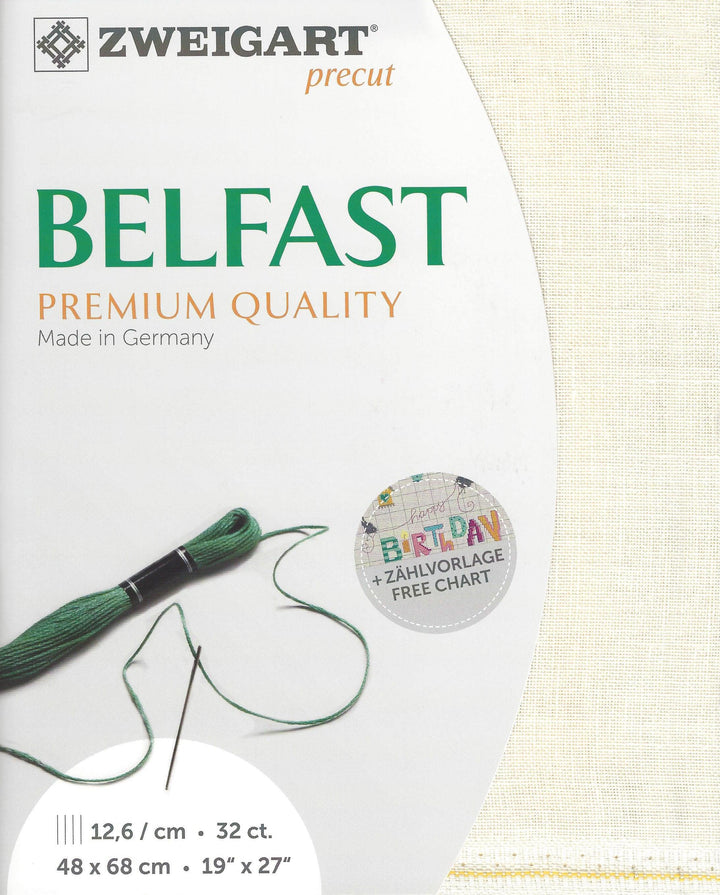 Precut Zweigart Belfast 32 count Fairy Dust 3609/305