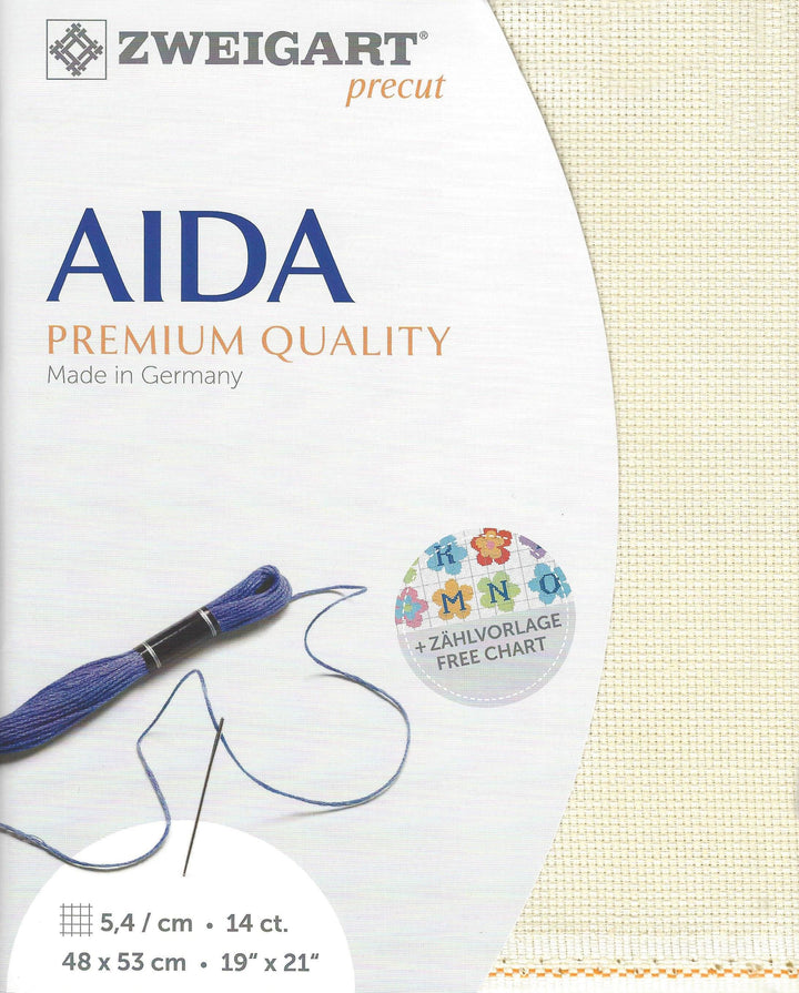 Precut Zweigart Stern-Aida 3706/264 Ivory