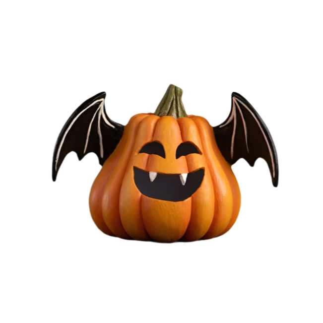 pumpkin bat luminary