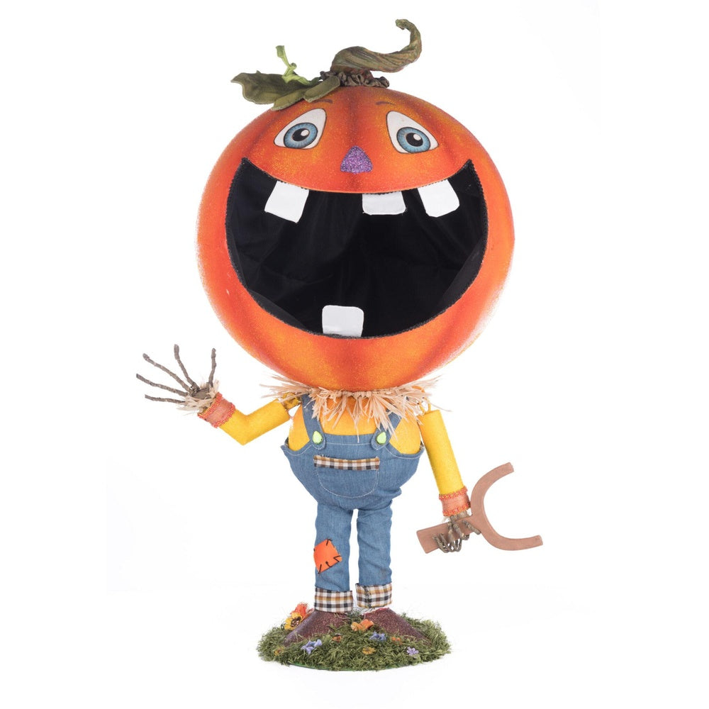 Pumpkin Boy Candy Container by Katherine's Collection