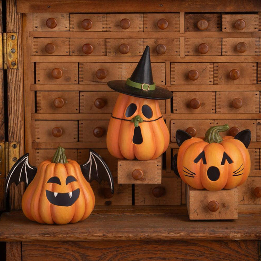 Pumpkin Witch Luminary by Bethany Lowe Designs image 3