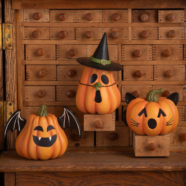 Pumpkin Witch Luminary by Bethany Lowe Designs image 3