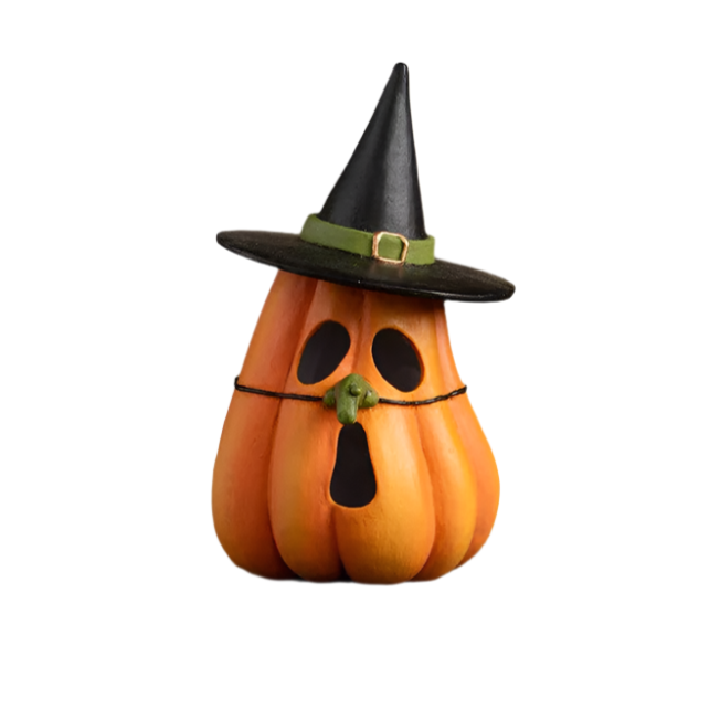 pumpkin witch luminary bethany lowe halloween