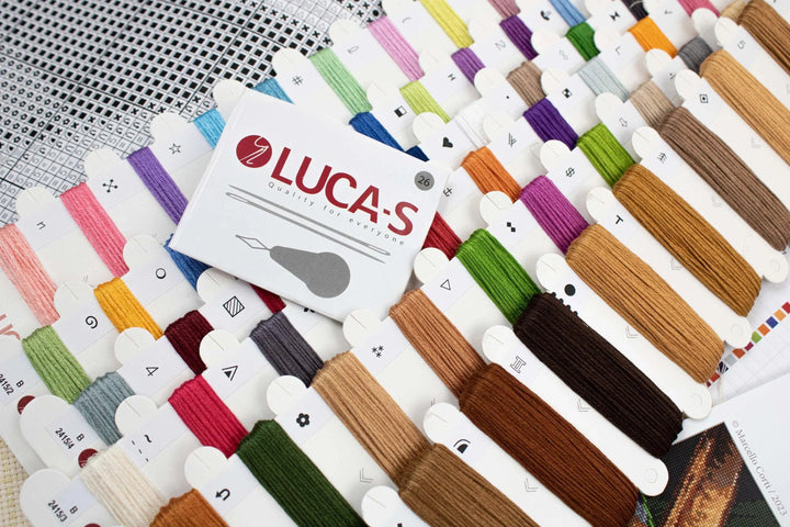 Puppy Picasso B2415L Counted Cross-Stitch Kit