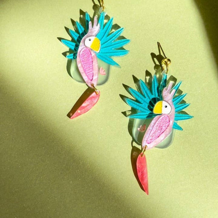 Rainforest Pink Cockatoo 2