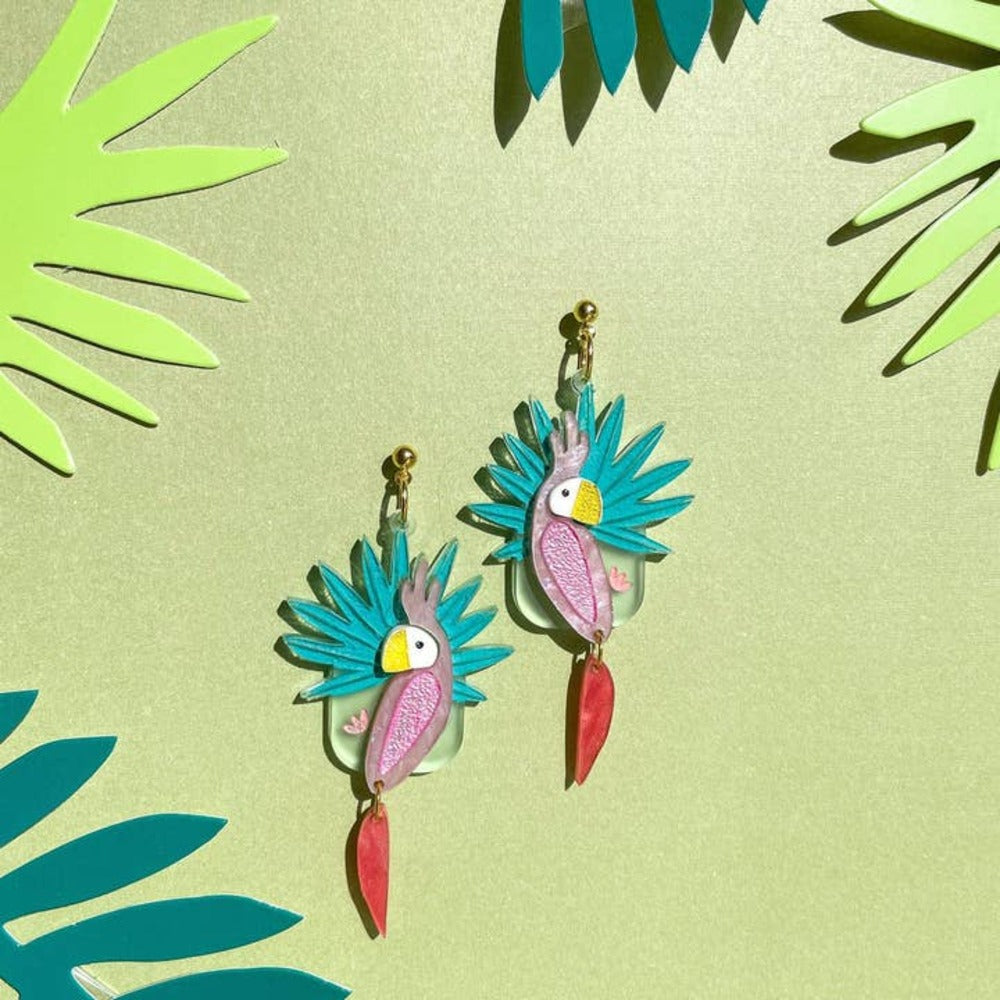 Rainforest Pink Cockatoo