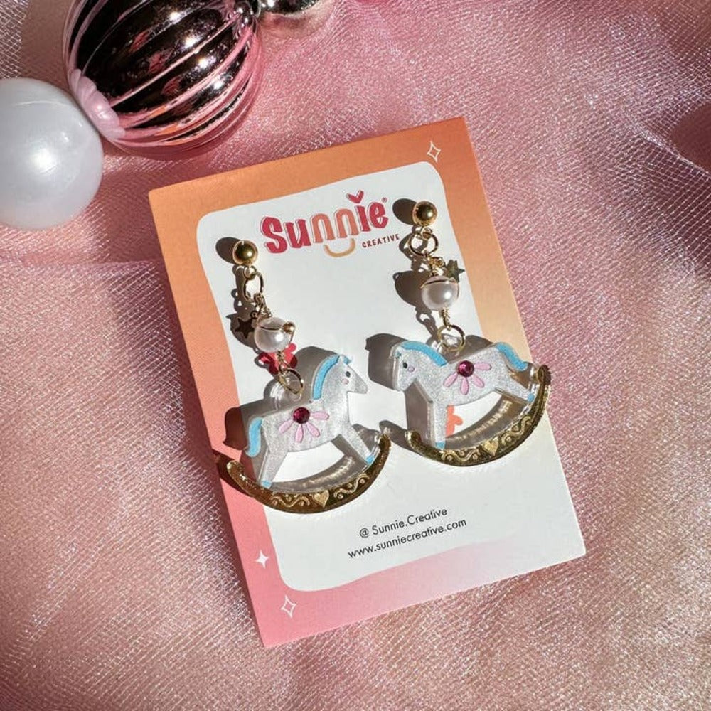 Rocking Horse Earrings 2