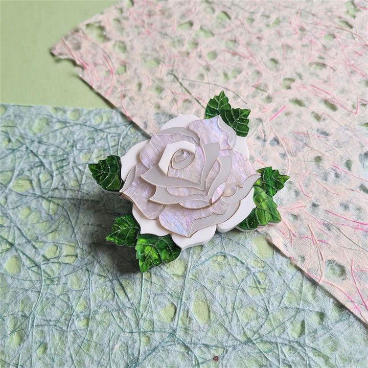 Rose Necklace - 7 Colours by Cherryloco Jewellery 5