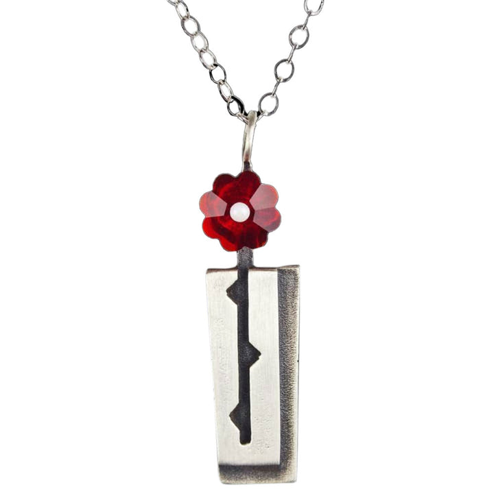 Rosebud Necklace by Chickenscratch
