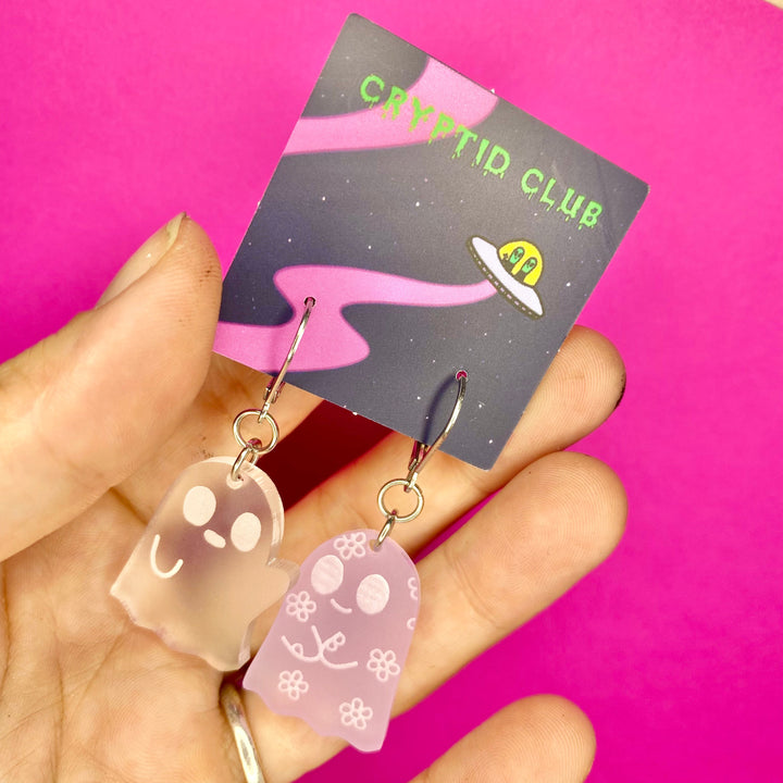 LAST CHANCE! Cryptid Club Ghost Earrings