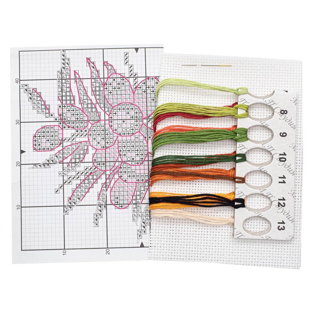 Sea Buckthorn Mood SM-591 Counted Cross Stitch Kit