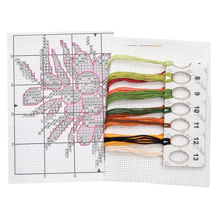 Sea Buckthorn Mood SM-591 Counted Cross Stitch Kit