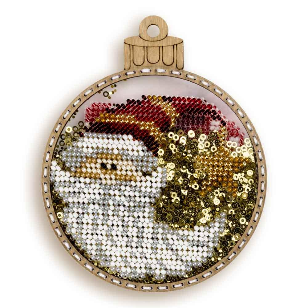 Set for embroidery with beads on a plastic base FLPL-061