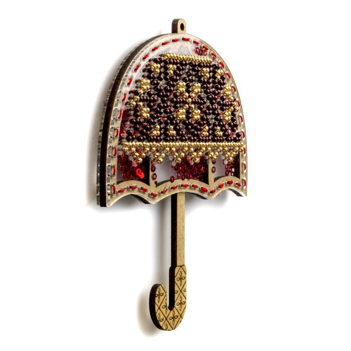 Set for embroidery with beads on a plastic base FLPL-072