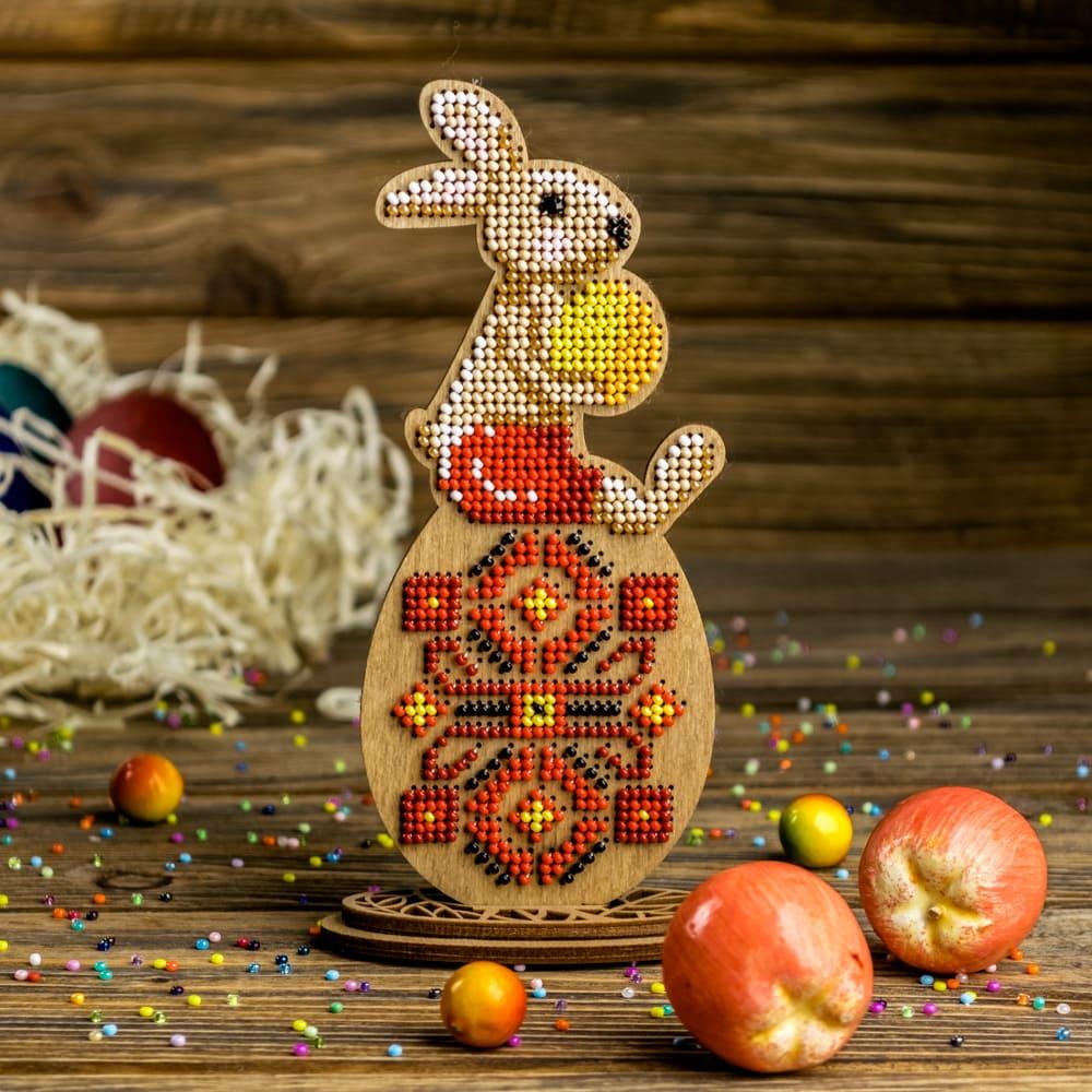 Set for embroidery with beads on wood FLK-430