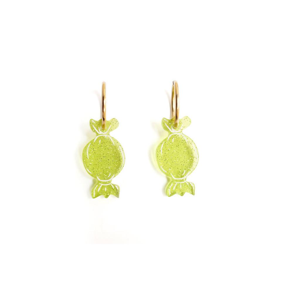 Set Of 4 Caramel Earrings by Laliblue 1