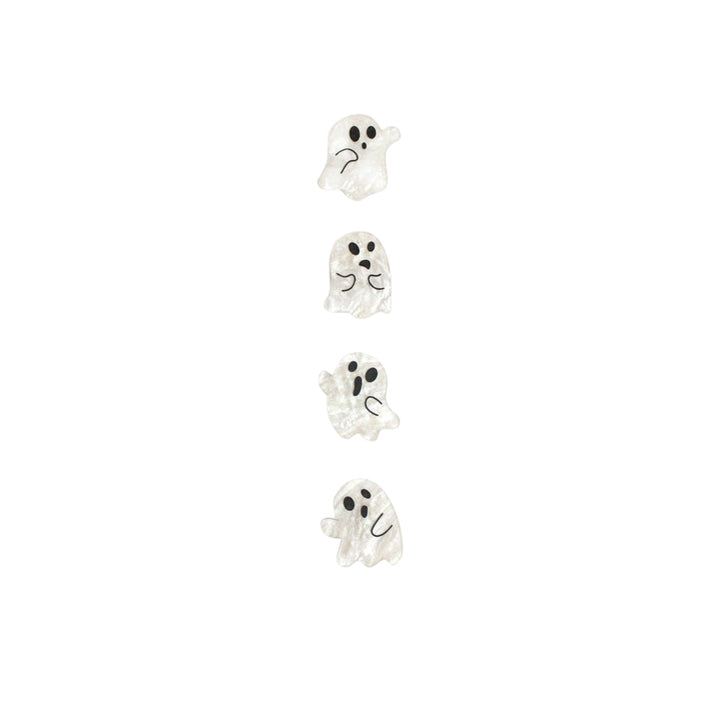 Set of 4 Ghost Button Covers by Laliblue