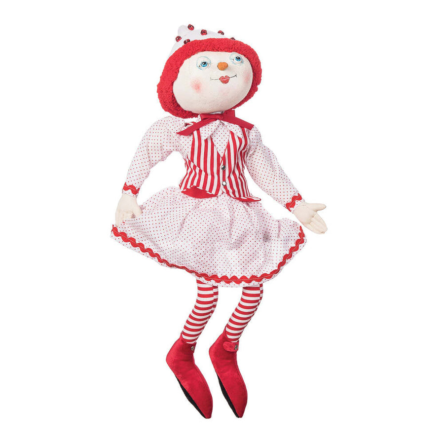 Sidney Snowman Gathered Traditions Art Doll by Joe Spencer