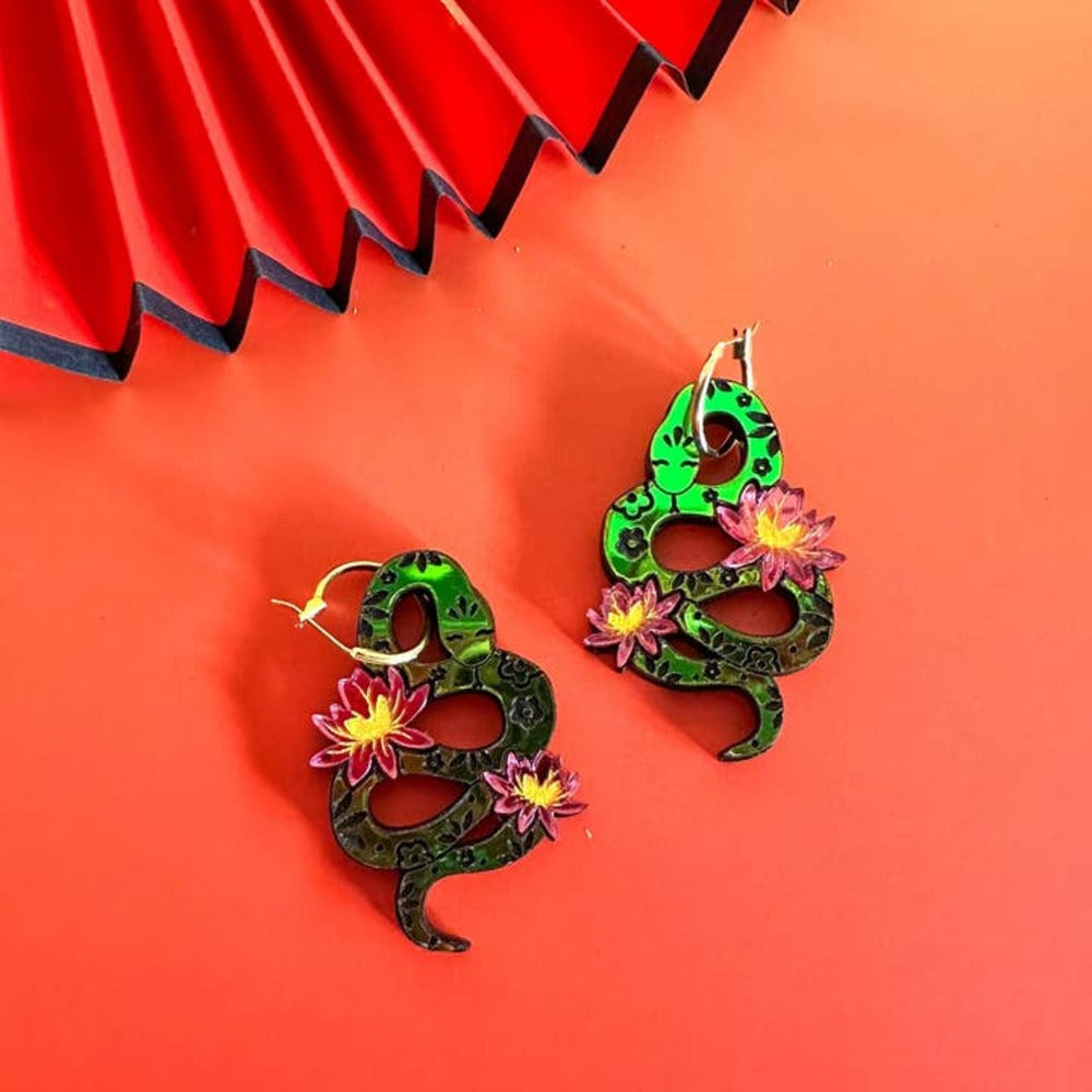 Snake Earrings