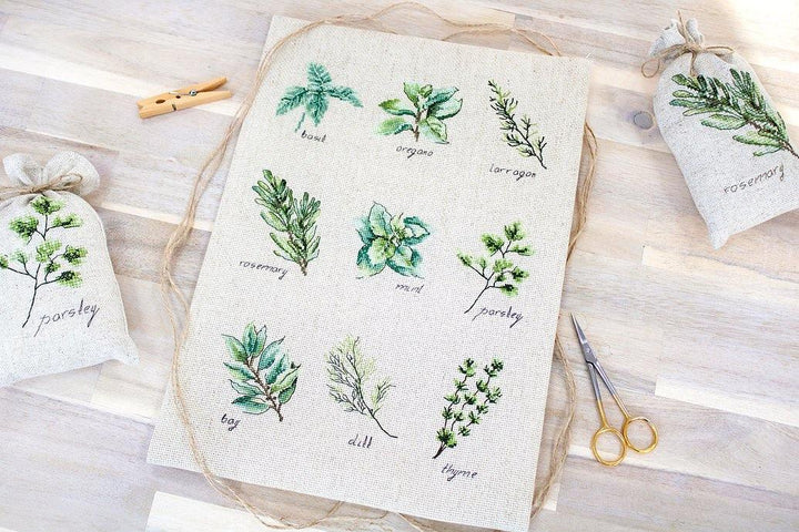 Spices and herbs B2346L Counted Cross-Stitch Kit