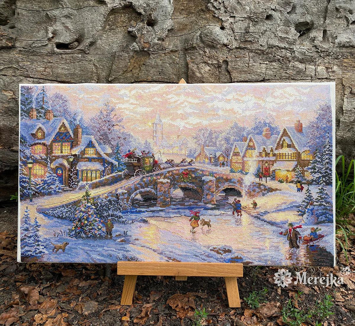 Spirit of Christmas K-214 Counted Cross-Stitch Kit