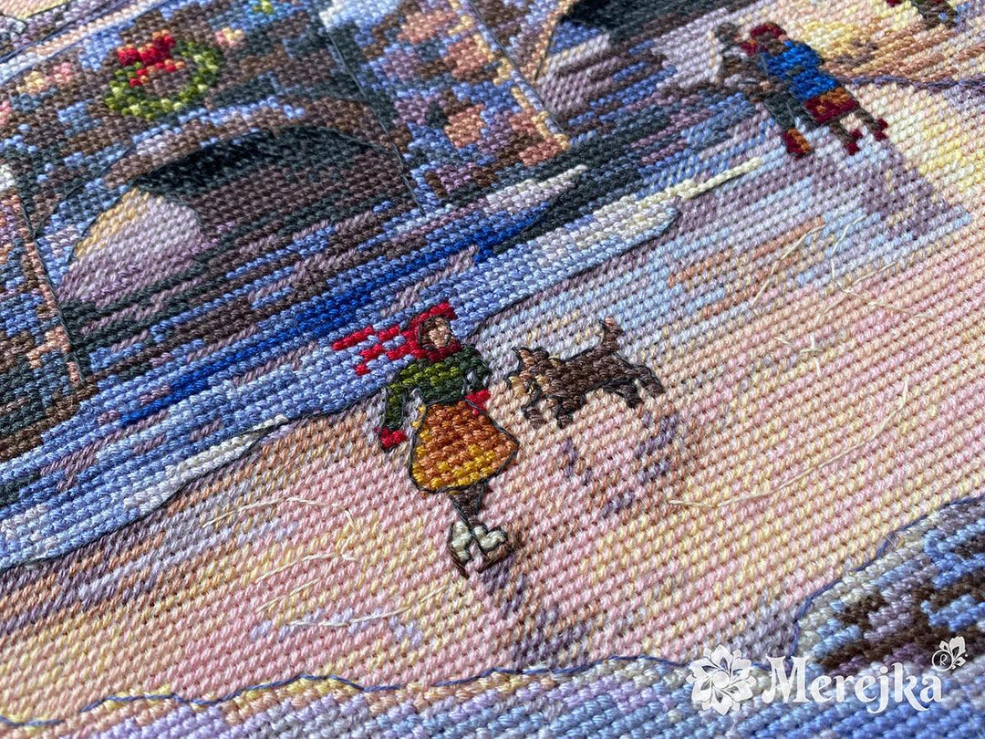 Spirit of Christmas K-214 Counted Cross-Stitch Kit