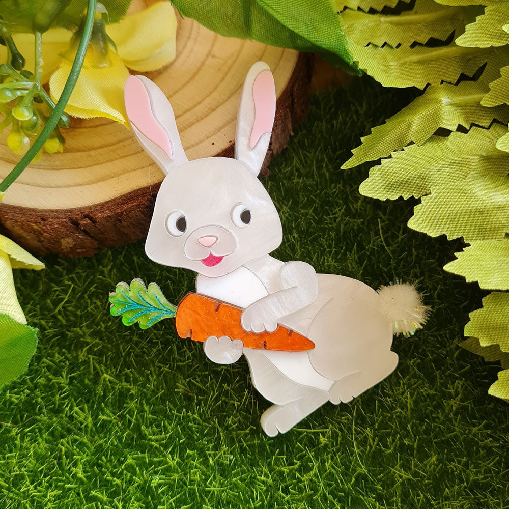 Spring Bunny Necklace by Cherryloco Jewellery - 3735 2