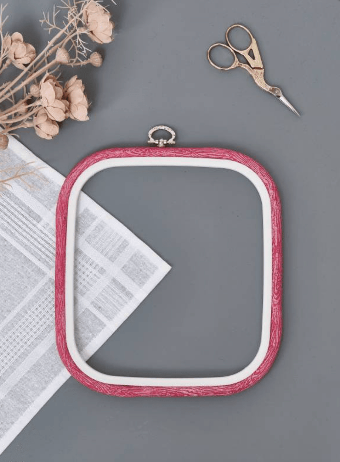 Square Flexi Hoop Nurge 230-12 Pink