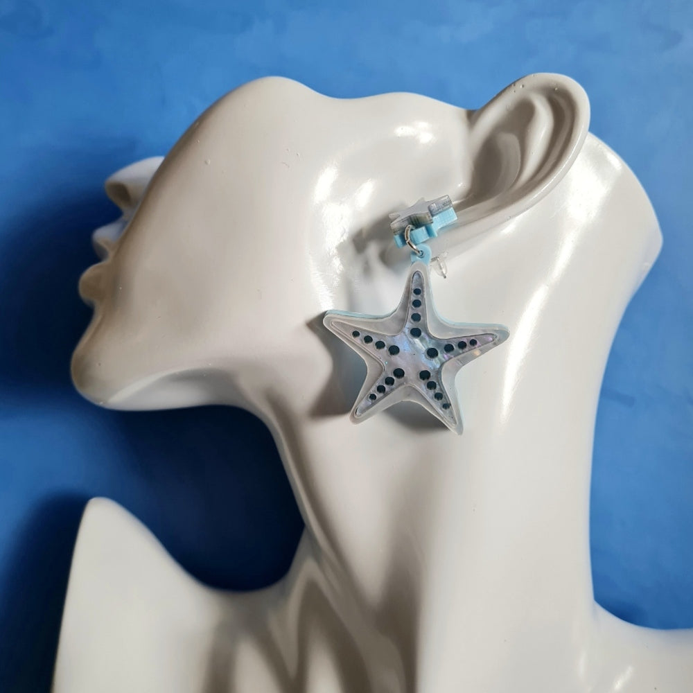 Starfish Earrings by Cherryloco Jewellery 1