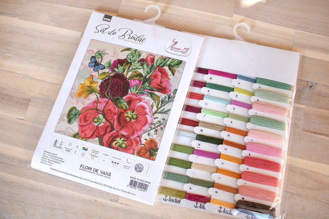 Summer flowers B2366L Counted Cross-Stitch Kit
