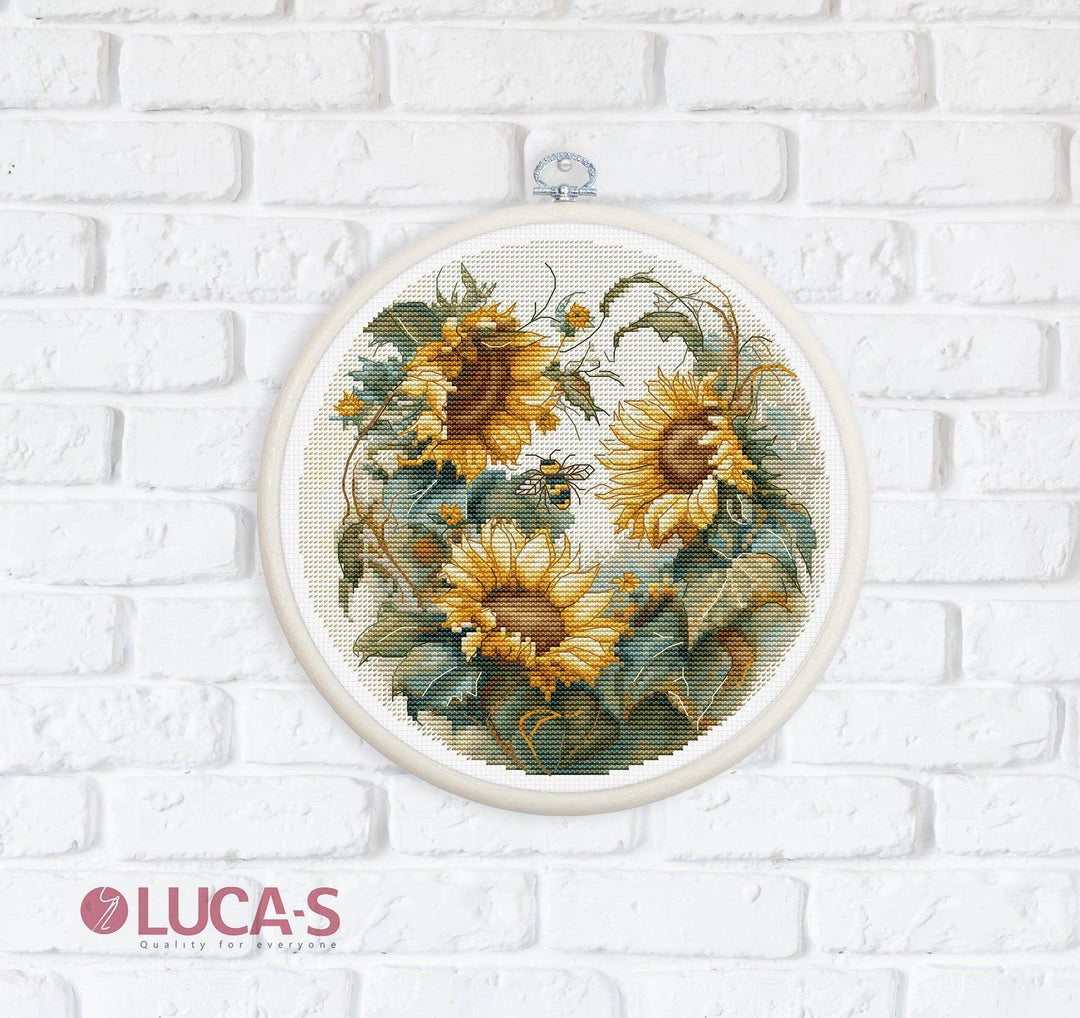 Sunflower BC202L Counted Cross-Stitch Kit