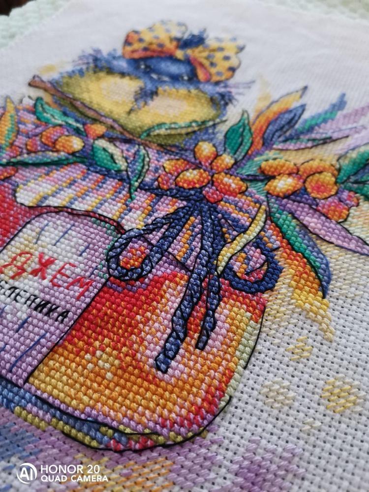 Sunny Sea-Buckthorn SM-393 Counted Cross Stitch Kit