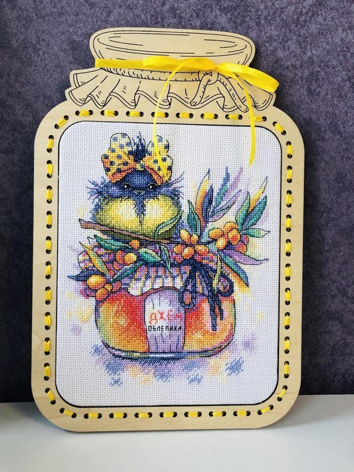 Sunny Sea-Buckthorn SM-393 Counted Cross Stitch Kit