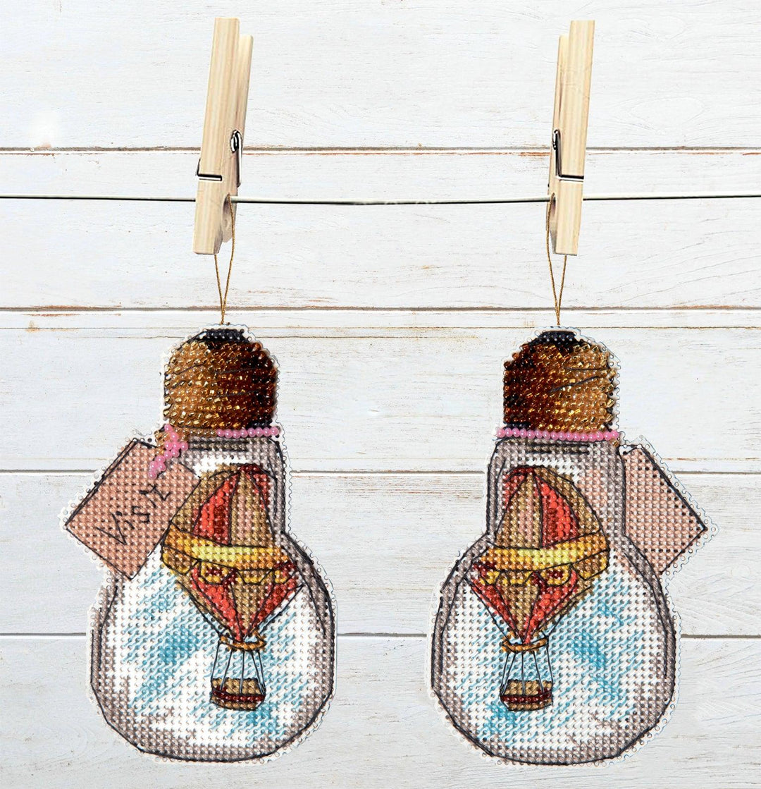 T-83 Counted cross stitch kit Crystal Art "Travel"