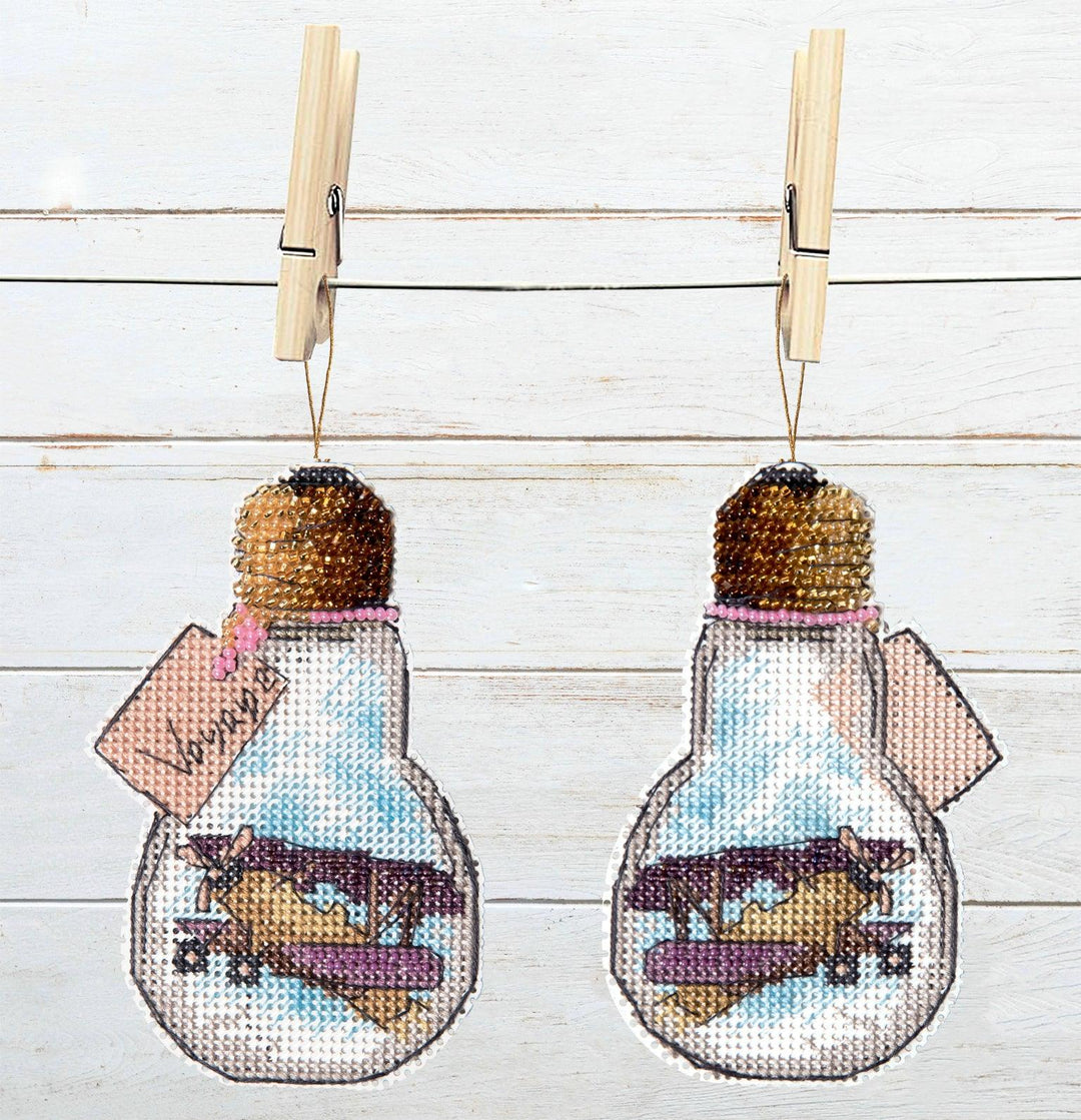 T-85C Counted cross stitch kit Crystal Art "Travel"